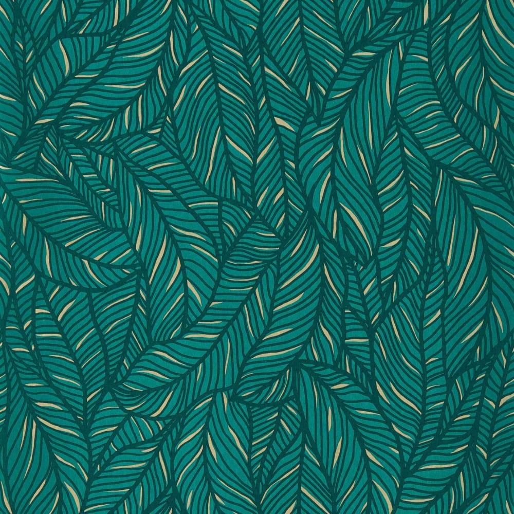 Clarke & Clarke Selva Wallpaper in Emerald